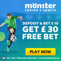monster casino and sports betting 250